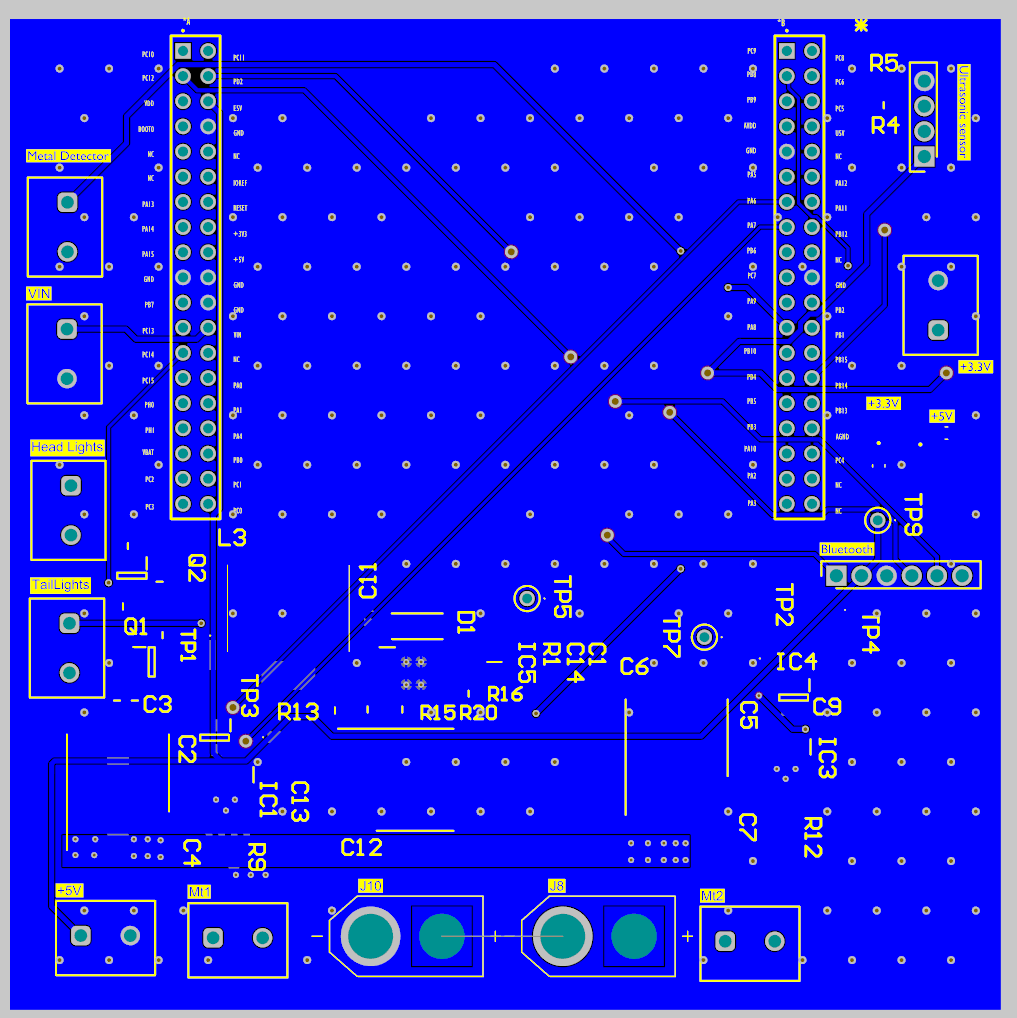 Layer 4 of the PCB